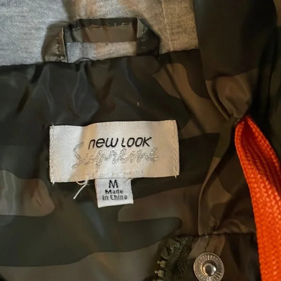 New Look Supreme Hoodie Camo Jacket Size M - Picture 5 of 6